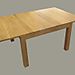 4 - Table de repas carrée avec rallonge TA-113