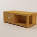 Table basse 2 tiroirs 2 niches TA-201