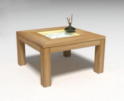 Table basse avec réceptacle TA-089